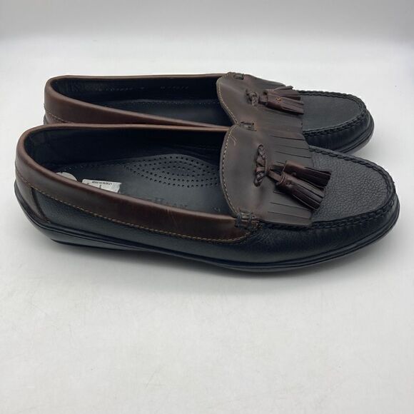 Cole Haan Black/Brown Leather Men’s Loafers Size 9 main image 8